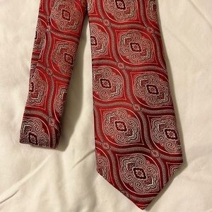 Cremieux Men’s Neck Tie, Embellished, Hand Made in USA, 100% Silk